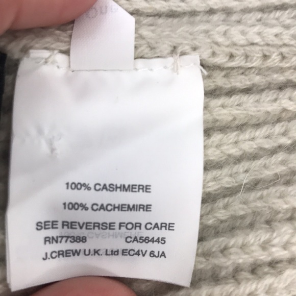 NWOT J.CREW Collection 100% Cashmere Beanie - Picture 5 of 7